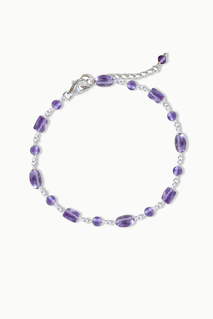 Sivalya Intuitive Amethyst Bracelet Sterling Silver