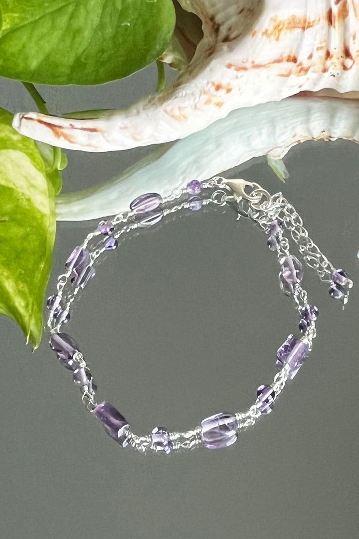 Sivalya Intuitive Amethyst Bracelet Sterling Silver