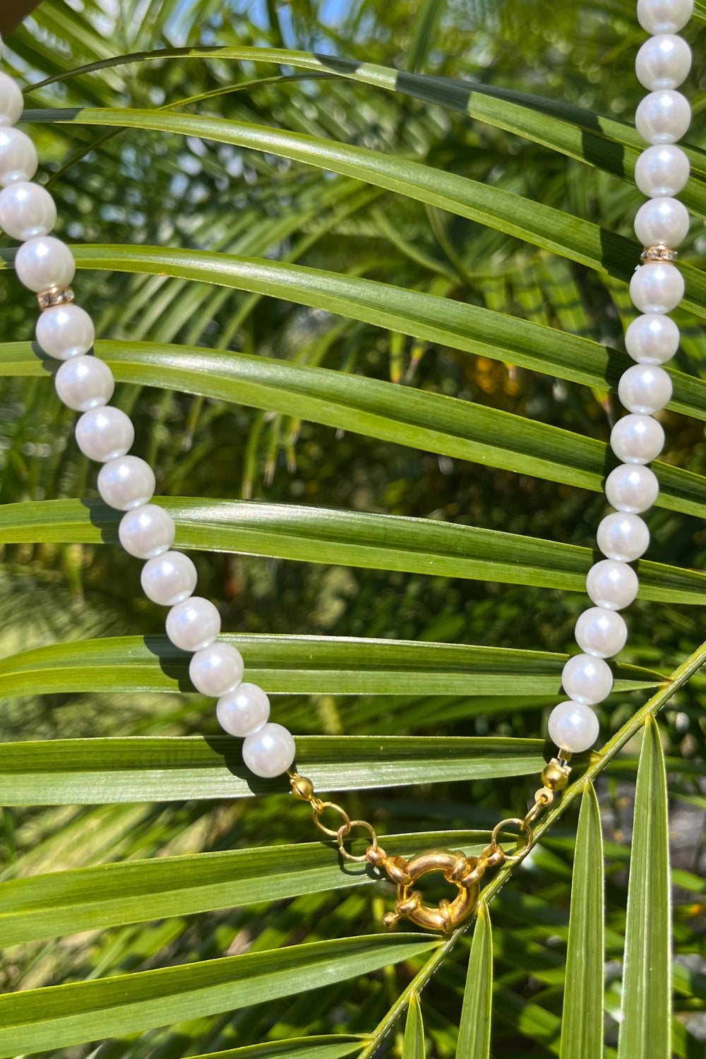 Sivalya White Pearl Necklace - Esme