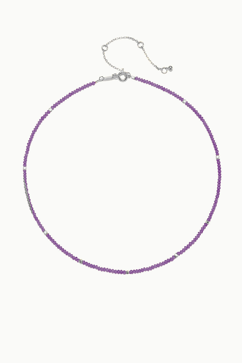 Sivalya Amethyst Beads Necklace