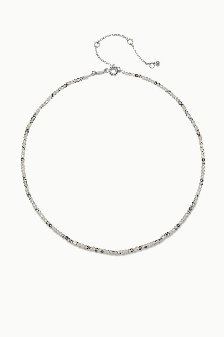 Sivalya Black Rutilated Quartz Beads Necklace