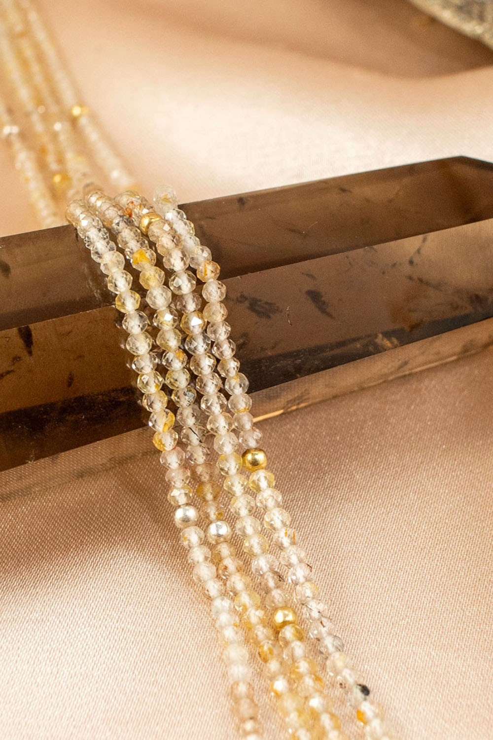 Sivalya Citrine Beads Necklace