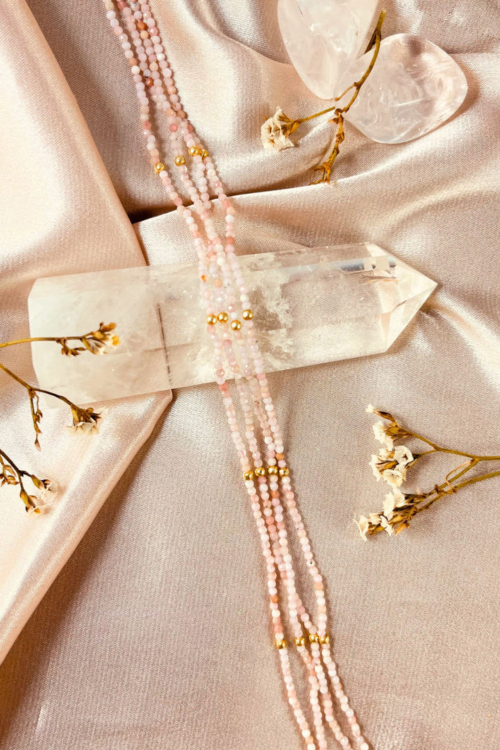 Sivalya Rhodochrosite Beads Necklace