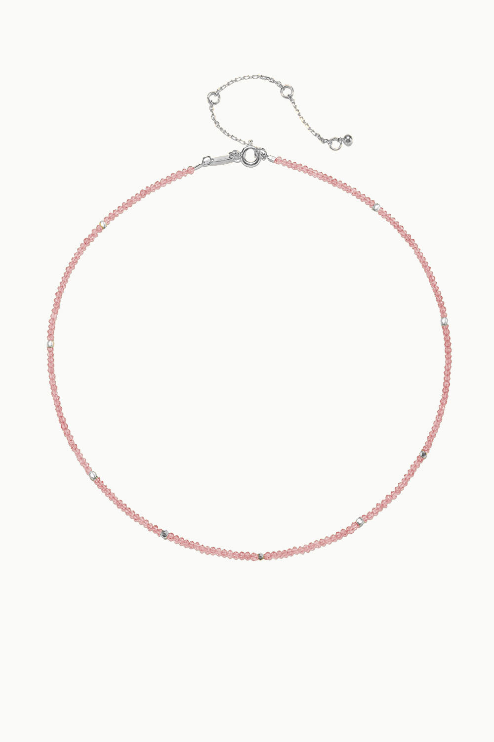Sivalya Strawberry Quartz Beads Necklace