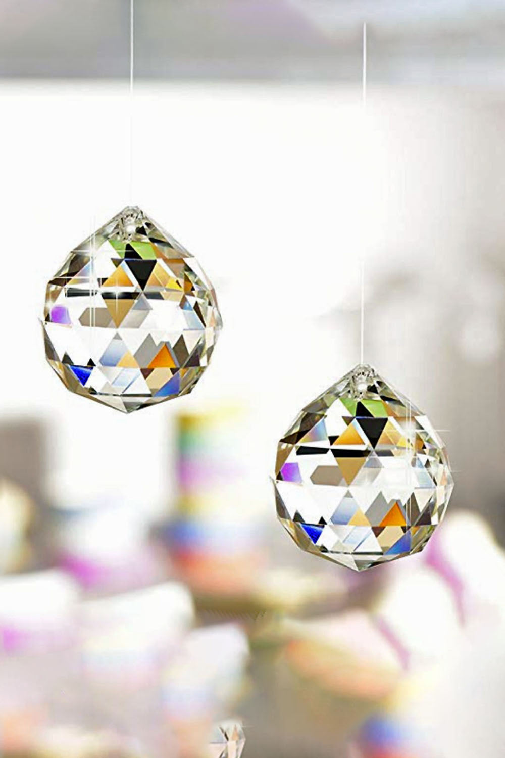 Sparkling Crystal Quartz Pendulum