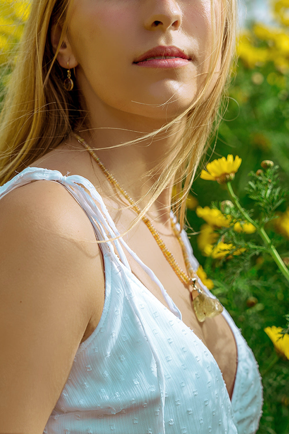 Sunshine Serenity Opal Necklace