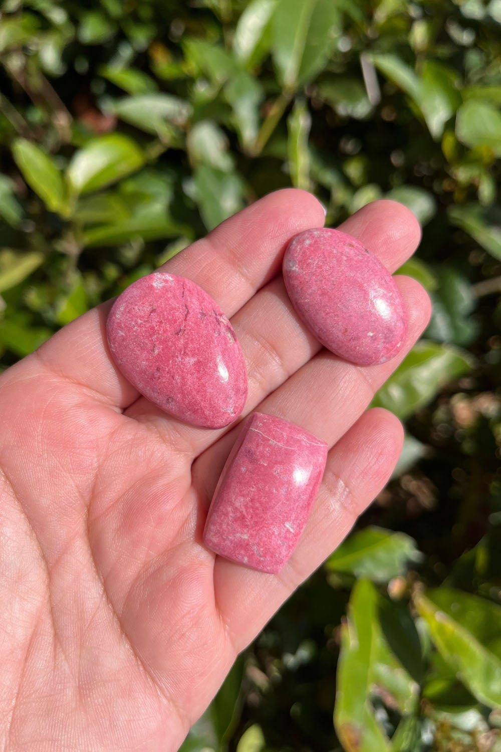 Thulite Cabochon