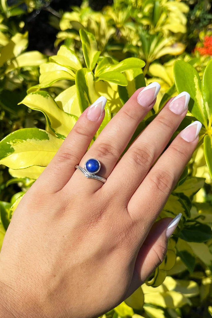 Sivalya Lapis Lazuli Tiara Ring