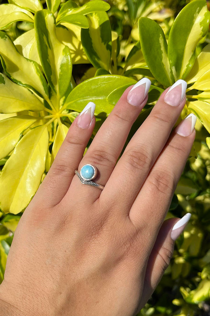 Sivalya Larimar Tiara Ring