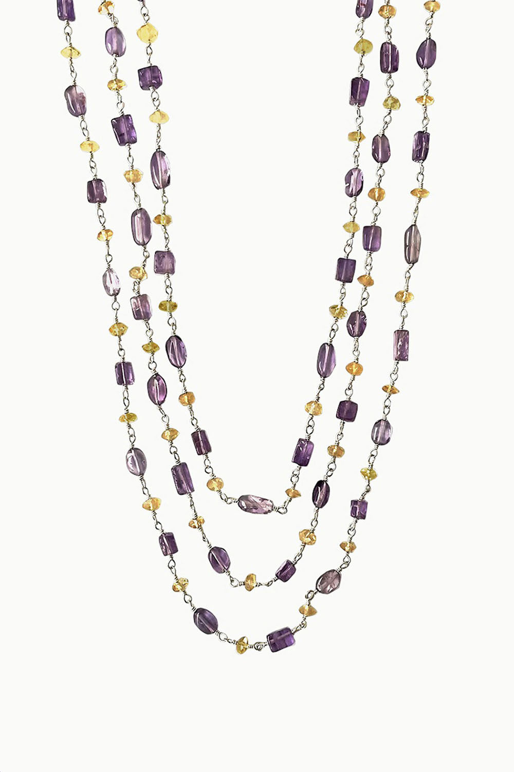 Solstice Necklace, Sterling Silver