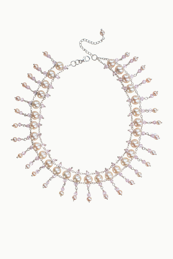 Venice Pearl Choker Necklace