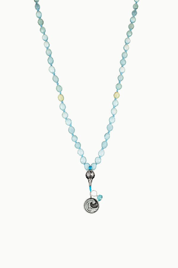 Aquamarine Long Necklace