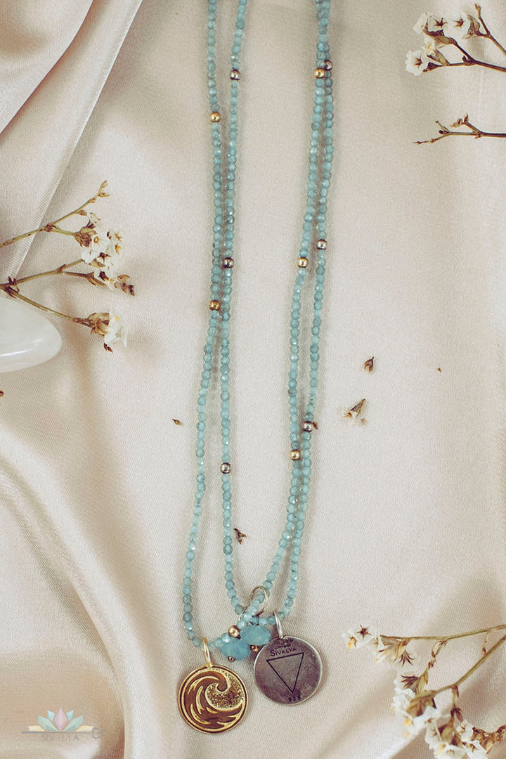 Sivalya Water Element Aquamarine Necklace