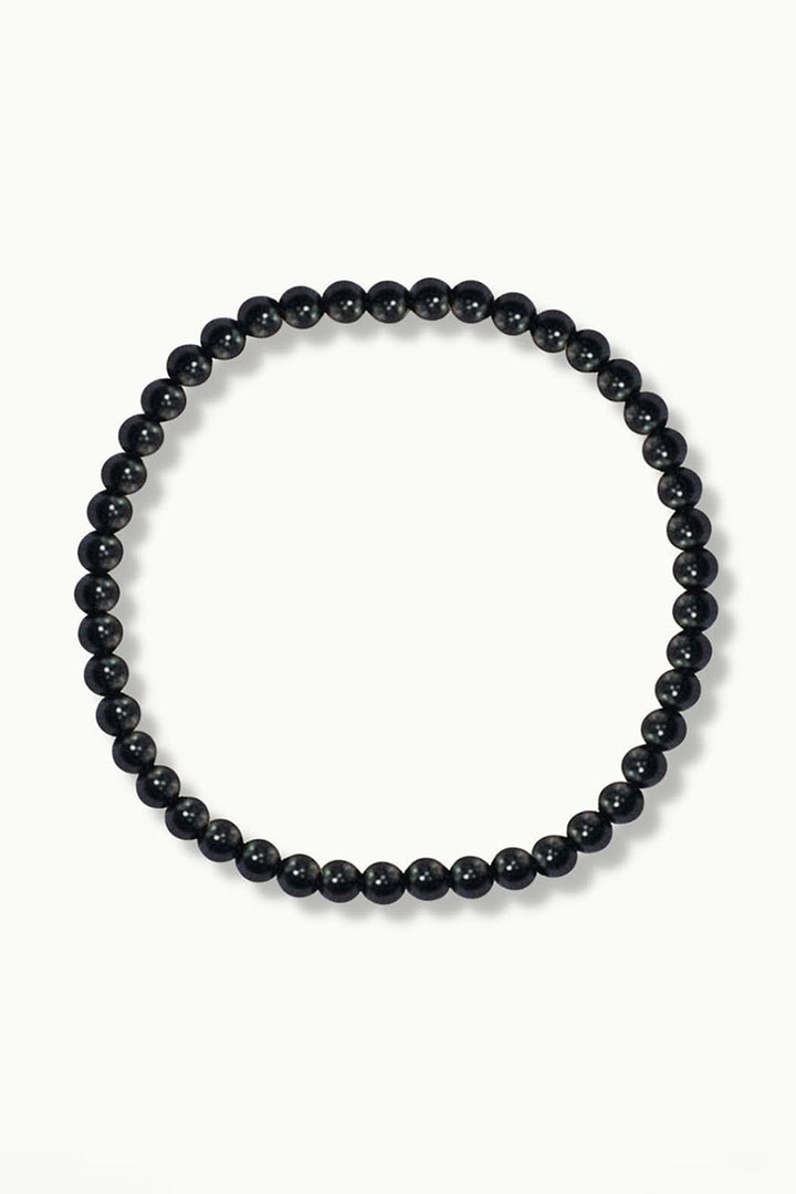 Sivalya Black Onyx Gemstone Beaded Bracelet