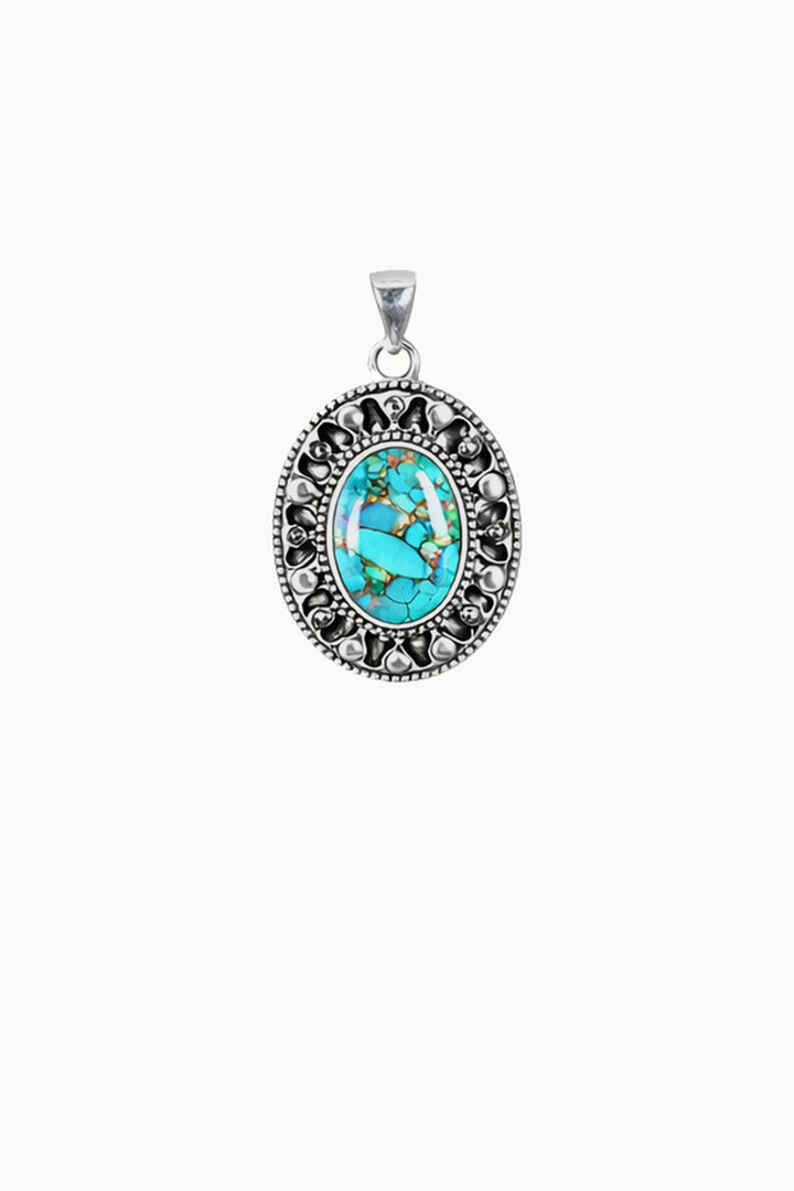 Celeste Turquoise Statement Pendant