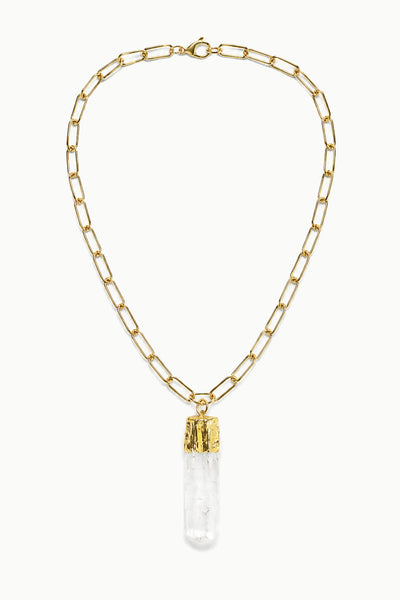 Celestial Goddess Selenite Necklace
