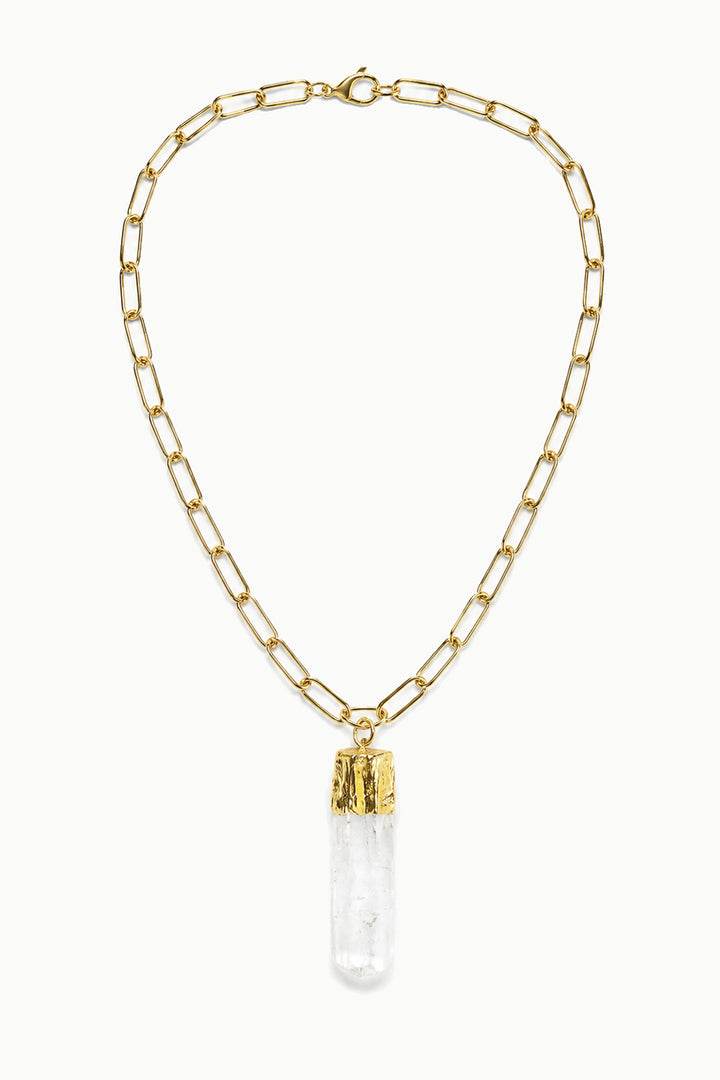 Celestial Goddess Selenite Necklace