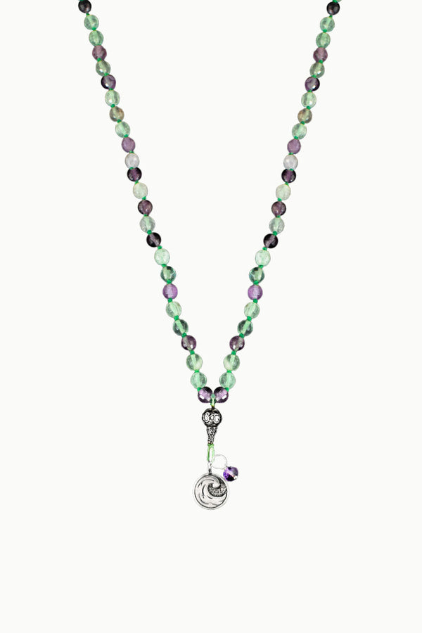 Fluorite Long Necklace