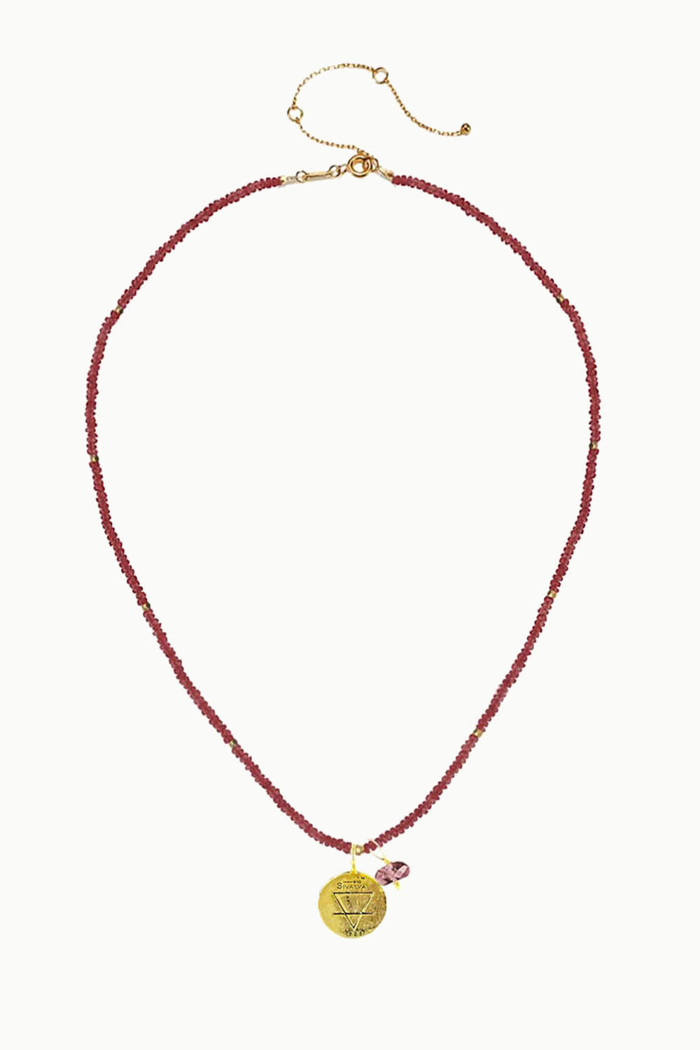 Sivalya Earth Element Garnet Necklace