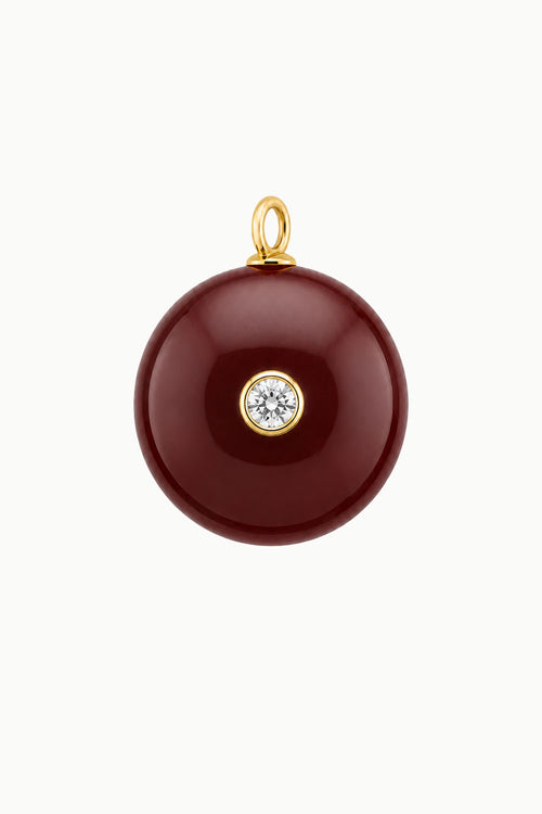 Garnet & Zircon Gemstone Pendant