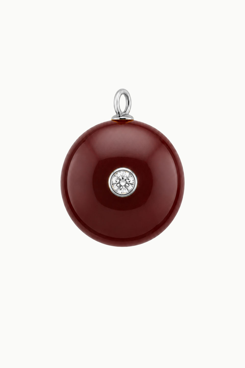 Garnet &amp; Zircon Gemstone Pendant