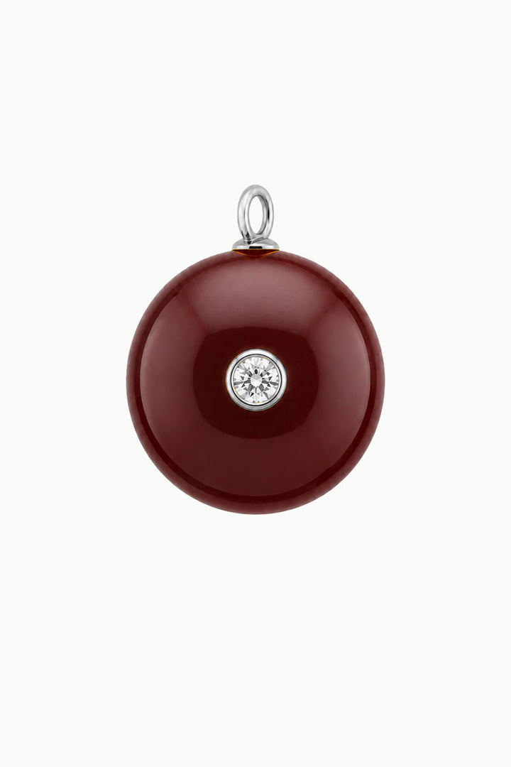 Garnet &amp; Zircon Gemstone Pendant