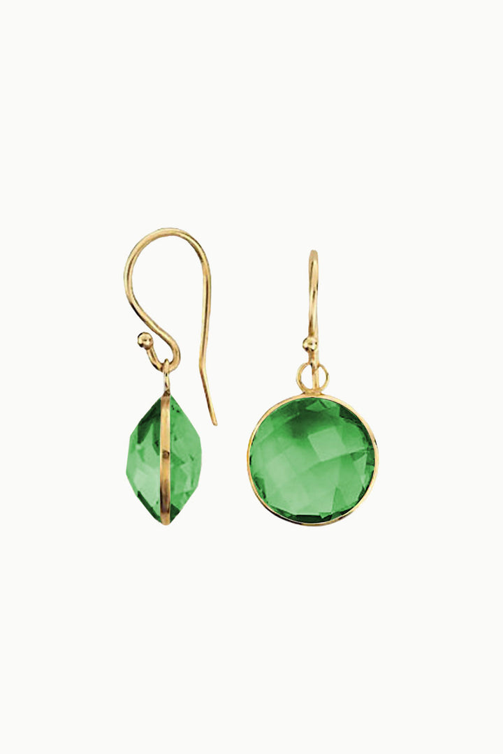 Sivalya Green Onyx Gem Drop Earrings