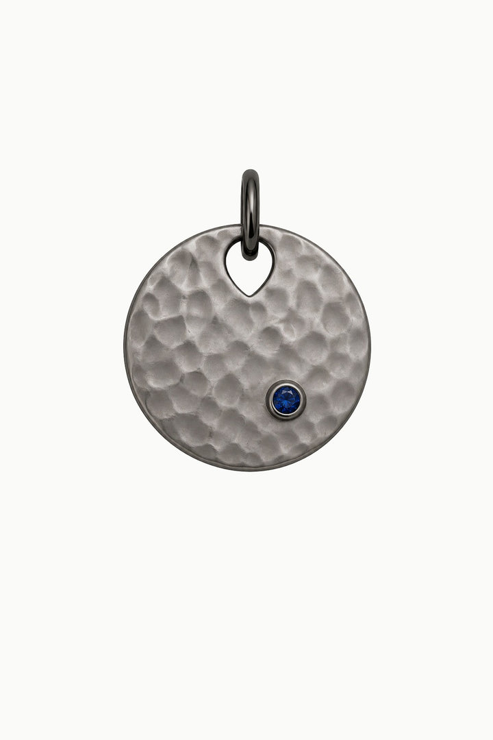 Hammered Disk Charm Amulet