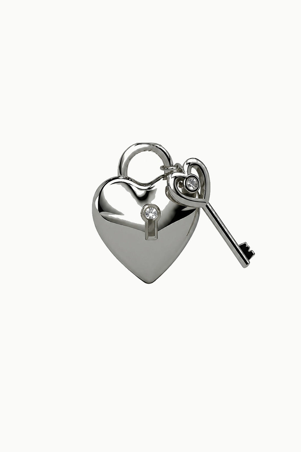 Love Lock &amp; Key Charm