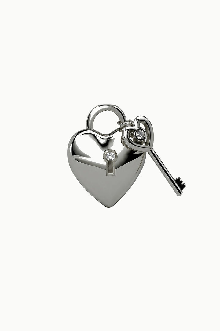 Love Lock &amp; Key Charm