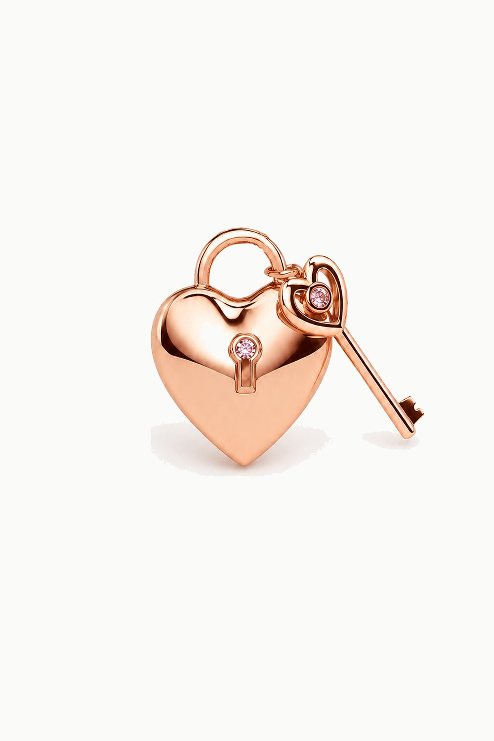 Love Lock & Key Charm