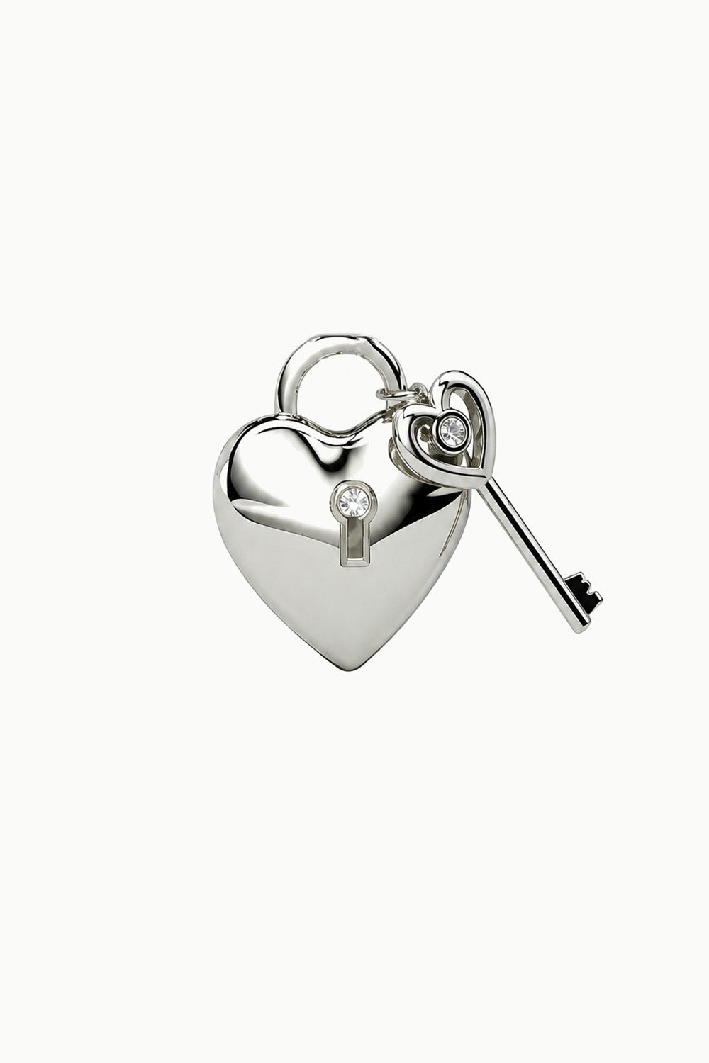 Love Lock &amp; Key Charm