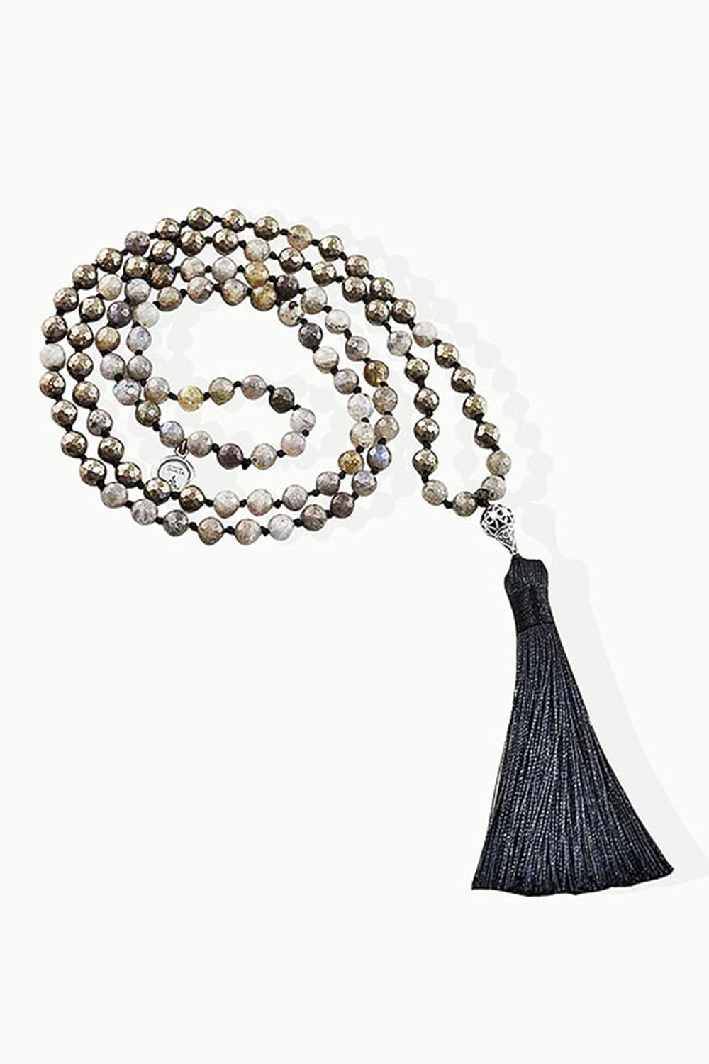 Sivalya Intention Setting Labradorite and Pyrite Mala