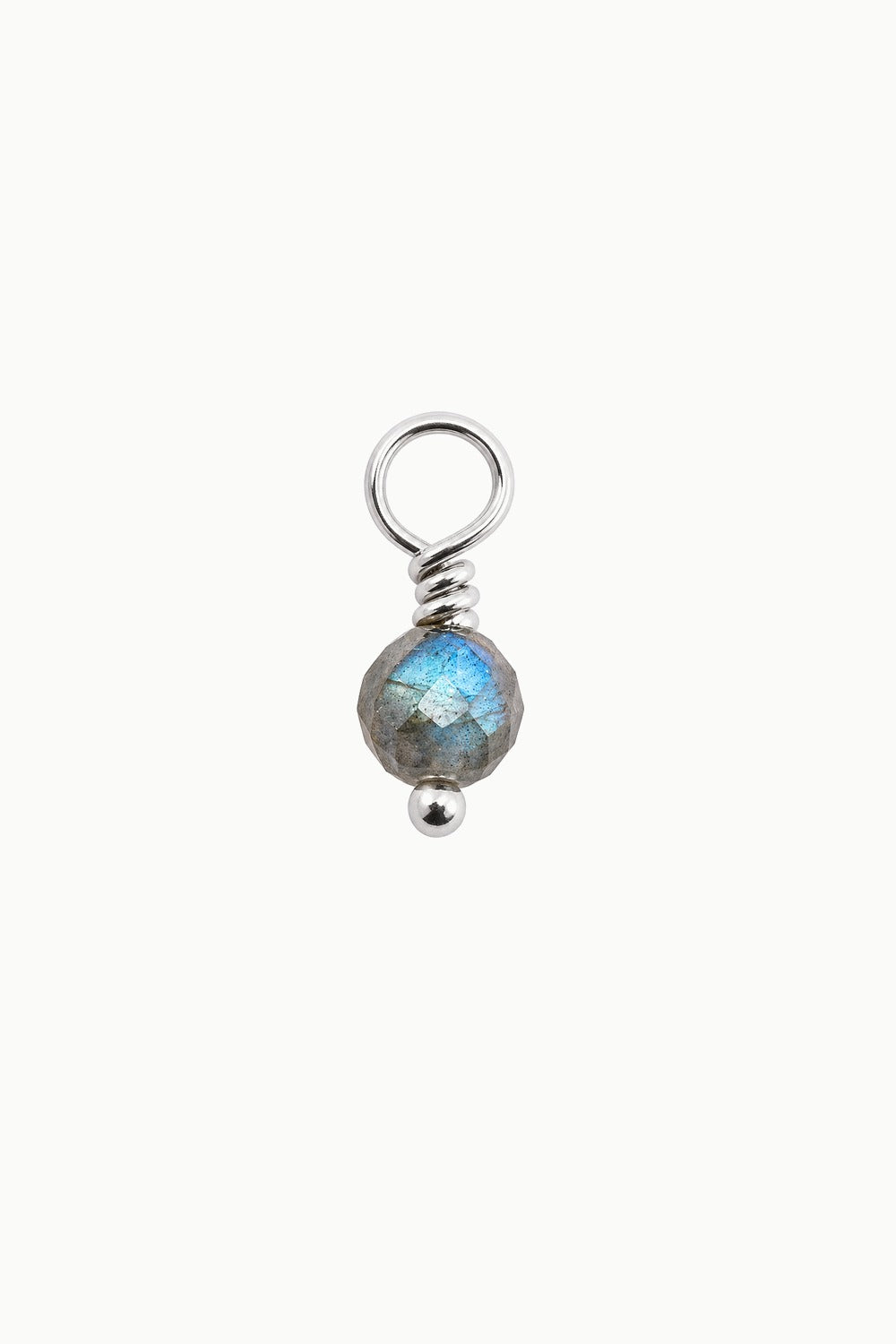 Labradorite Gemstone Drop Charm