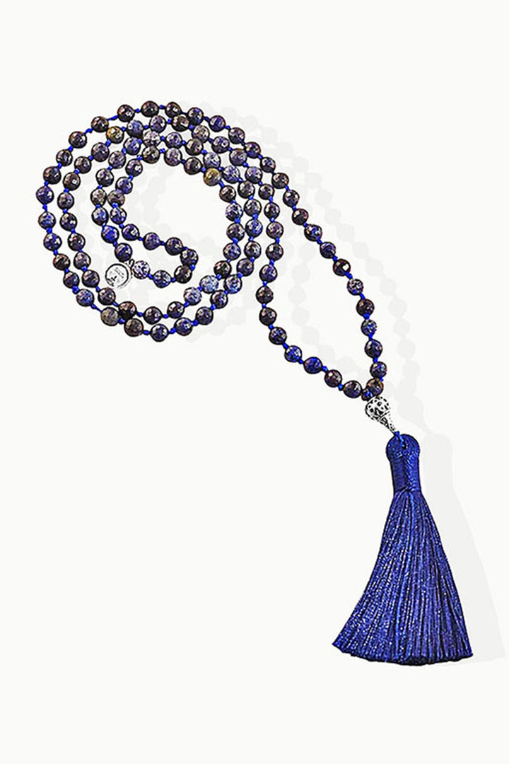 Sivalya Guided by Goddess Lapis Lazuli Mala
