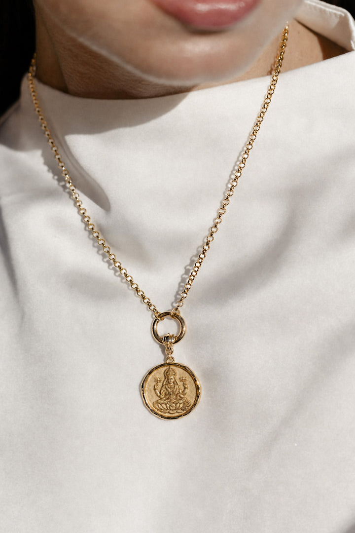 Lakshmi Goddess Necklace