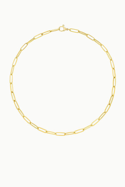Siena Fine Paperclip Chain