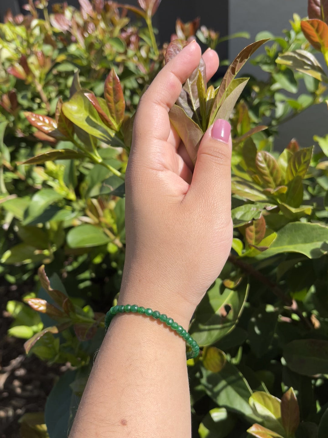 Sivalya Green Onyx Gemstone Beaded Bracelet