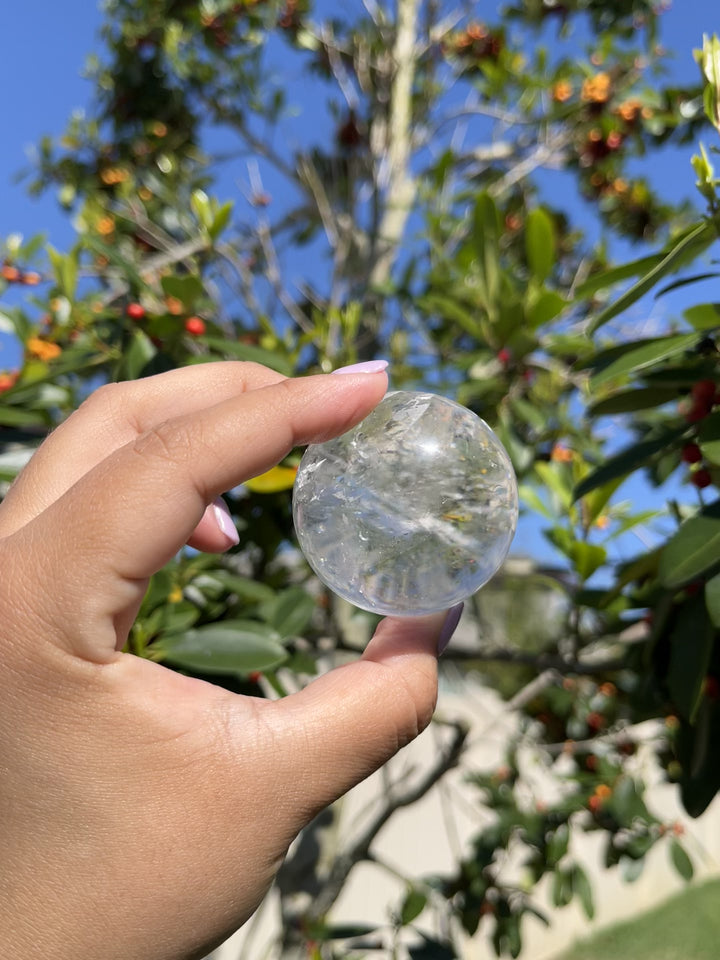Clear Quartz Crystal Sphere #3