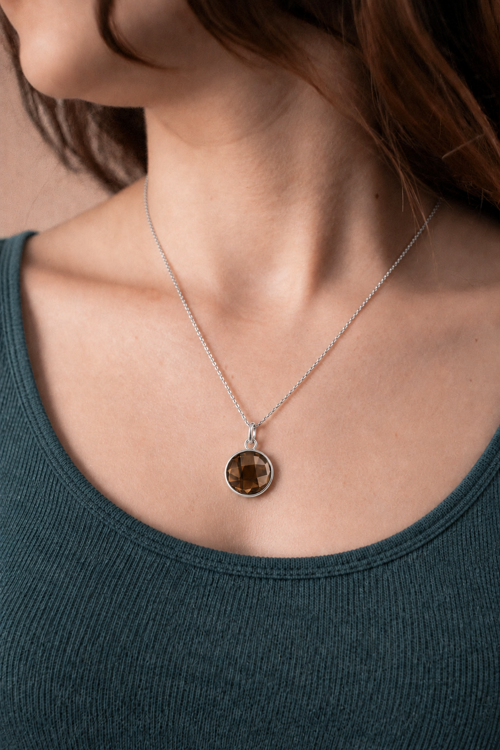 Round Disk Charm, Dusk