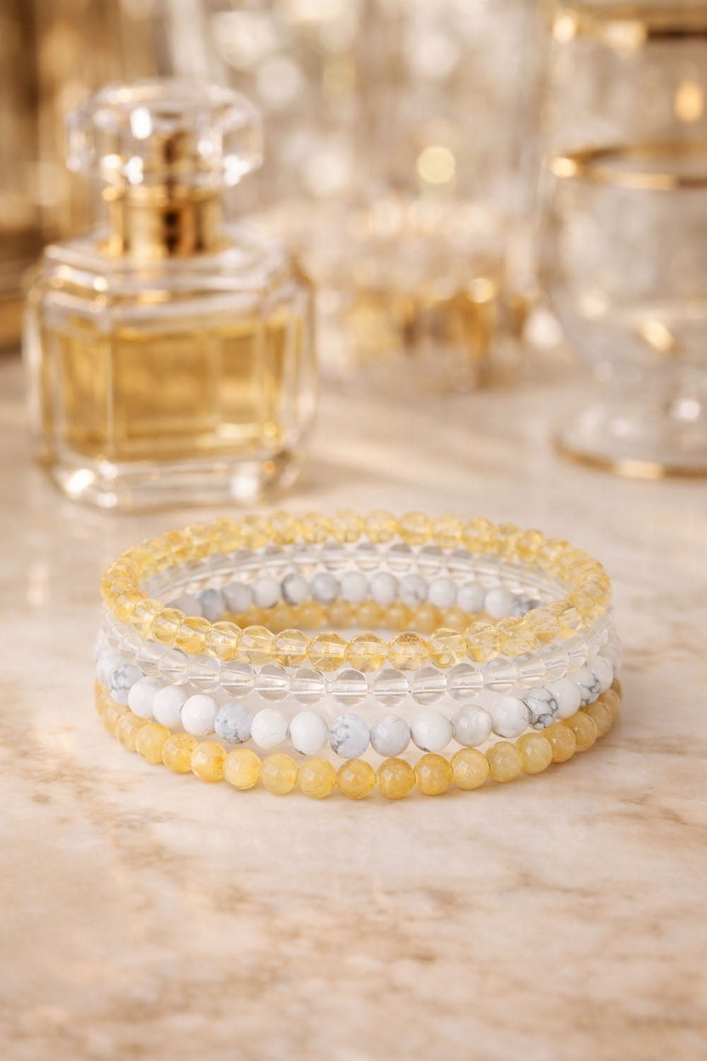 Awaken Magic Gemstone Bracelet Stack