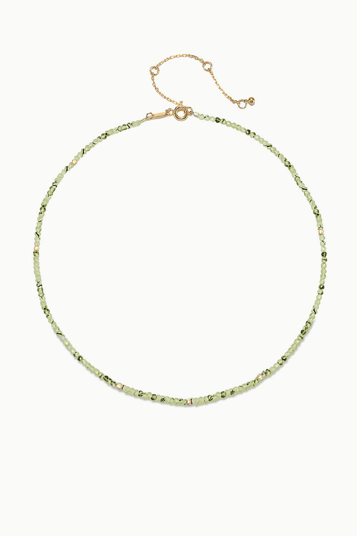 Sivalya Green Fluorite Beads Necklace