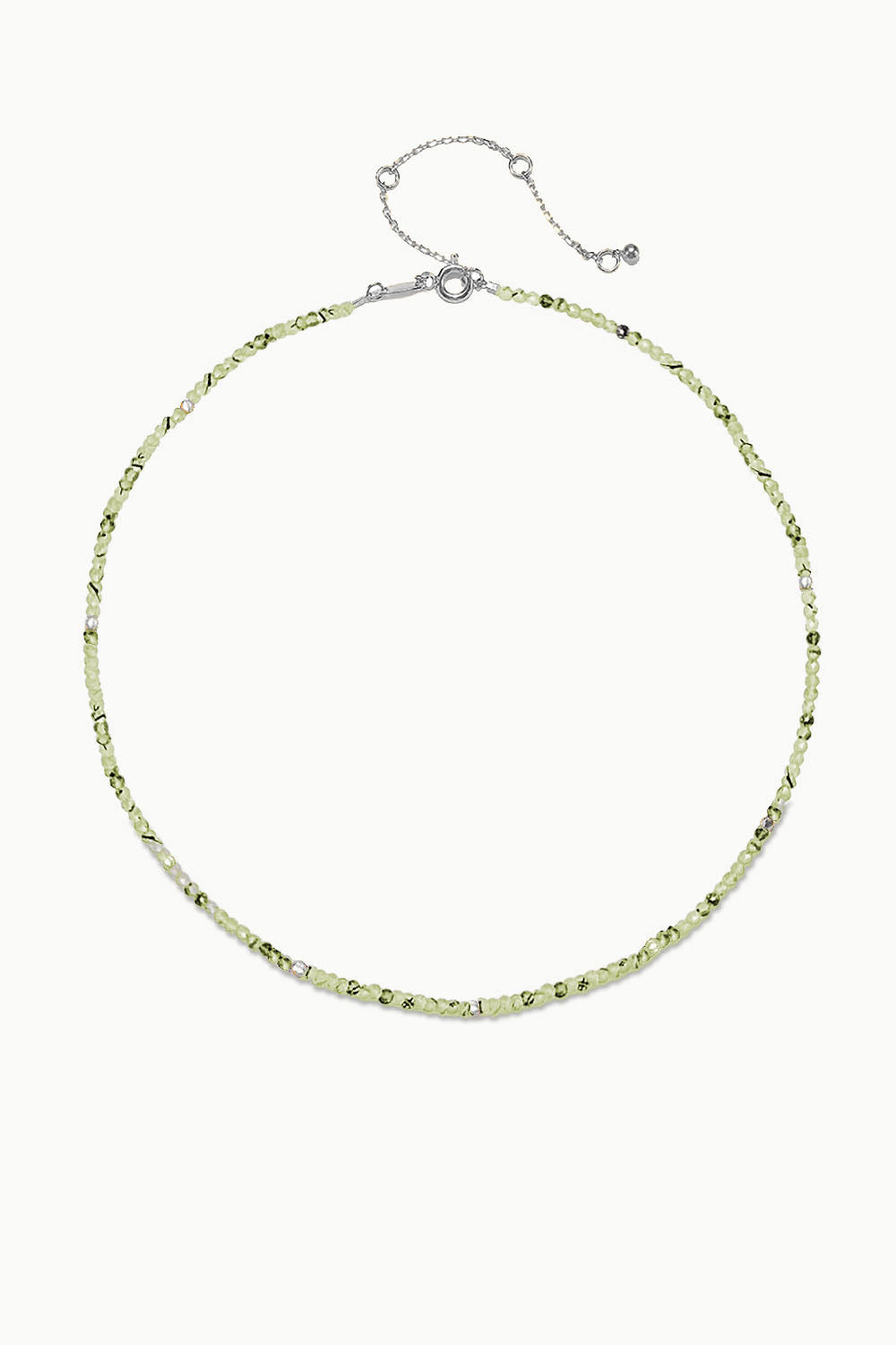 Sivalya Green Fluorite Beads Necklace