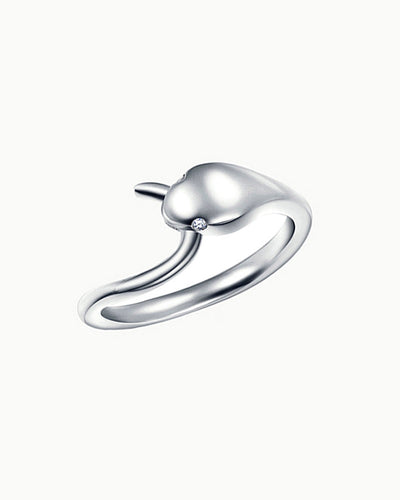 Ouroboros Snake Ring