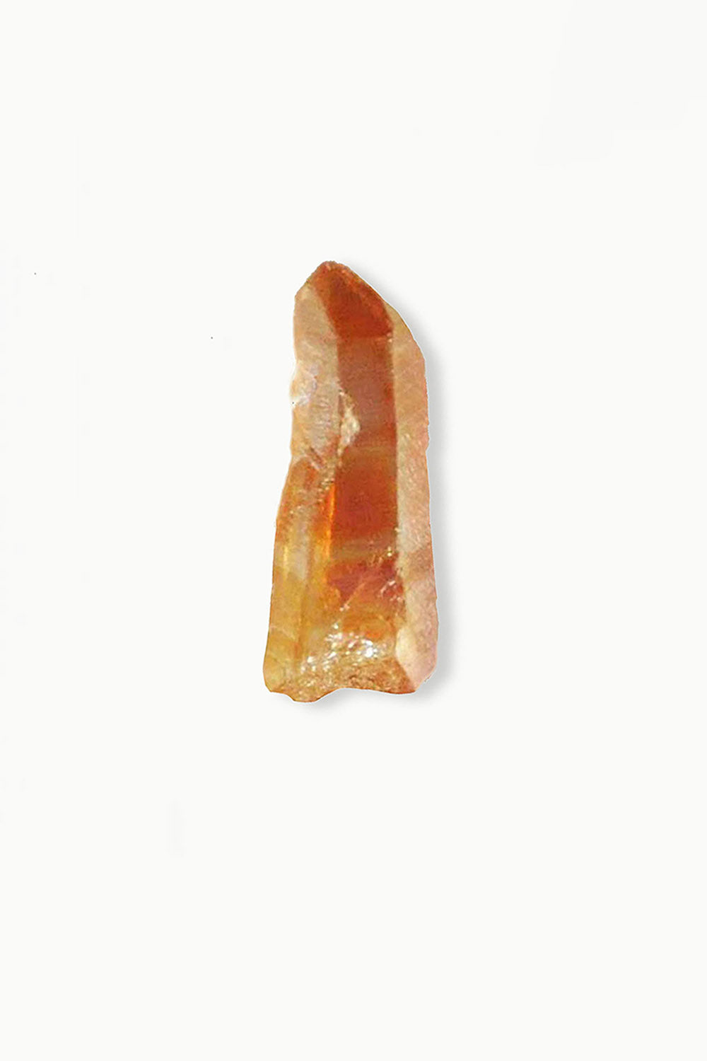 Tangerine Quartz Crystal Point