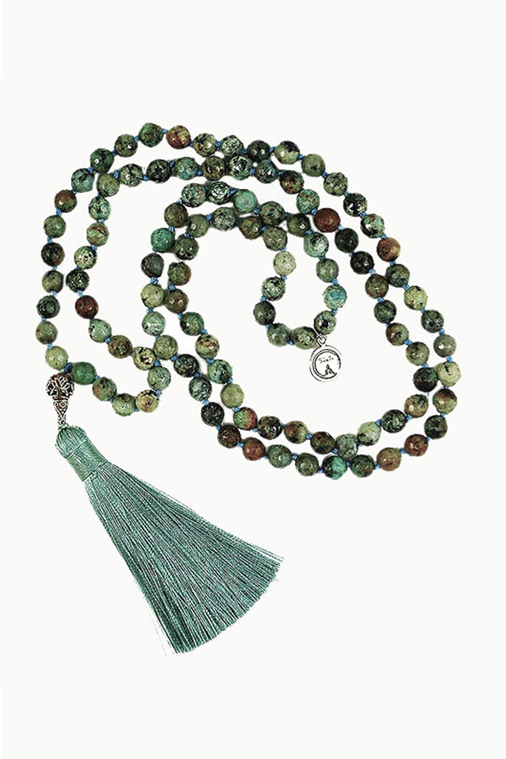 Sivalya Self Expression and Protection Turquoise Mala