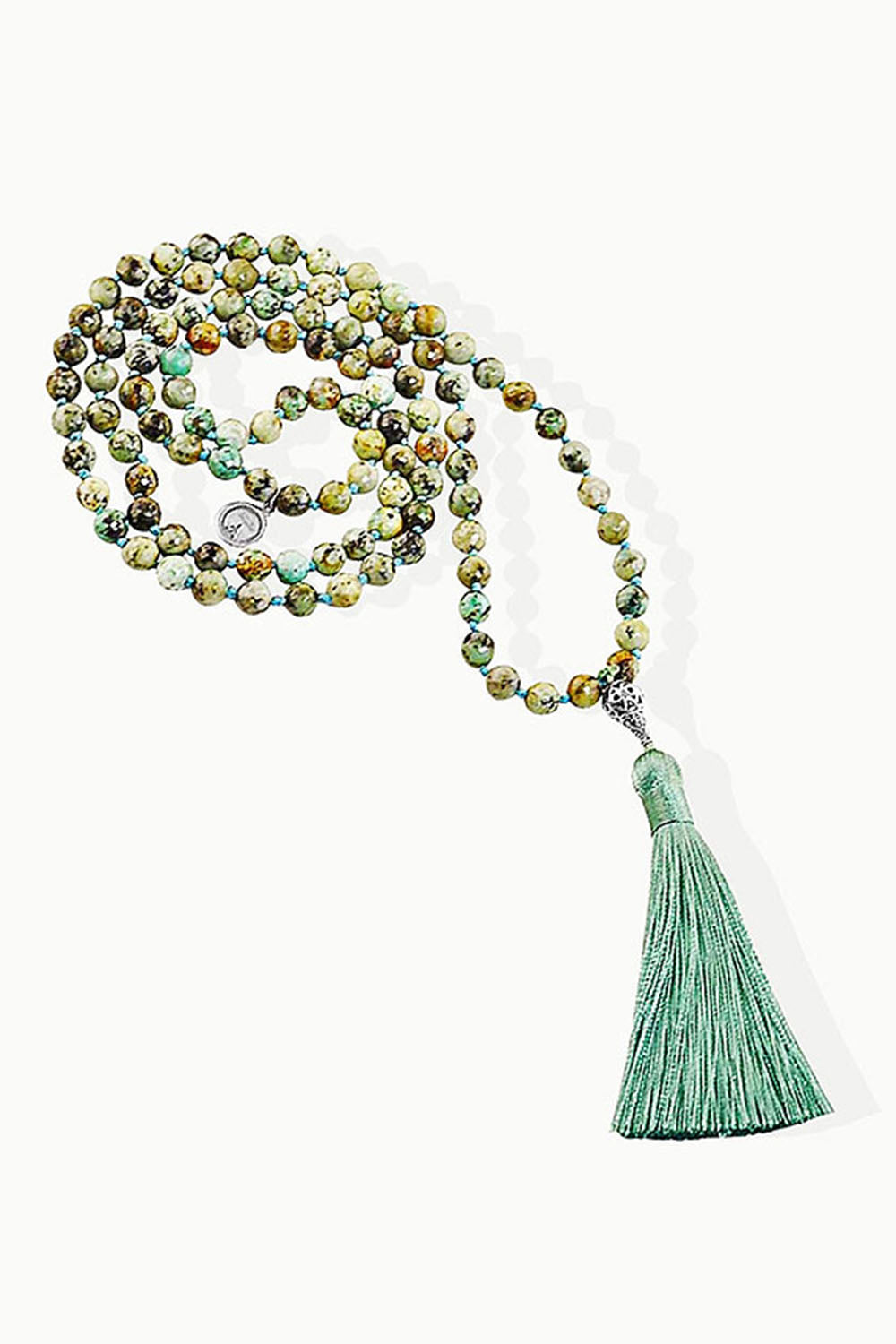 Sivalya Self Expression and Protection Turquoise Mala