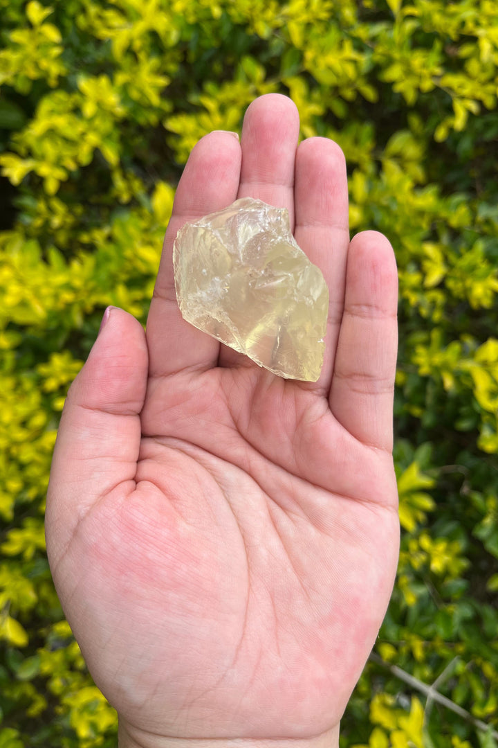 Raw Yellow Calcite Freeform Crystal